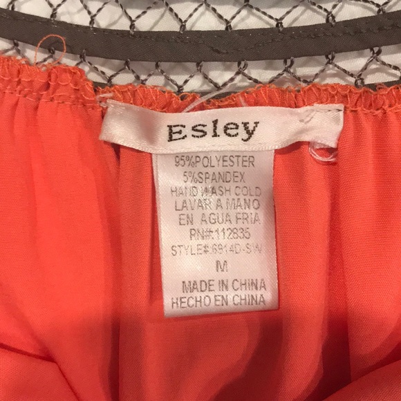 Coral detailed Dress - Picture 3 of 3